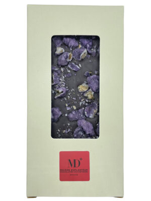 chocolat fleurs Sierra Leone 70% violette