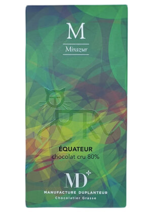 chocolat noir equateur 80% cru citron noir