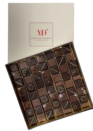 Coffret 56 pièces petits chocolats