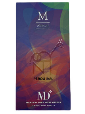 chocolat noir pérou 86% cardamone noire mirazur