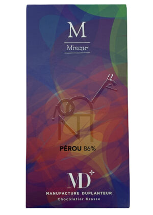 chocolat noir pérou 86% cardamone noire mirazur