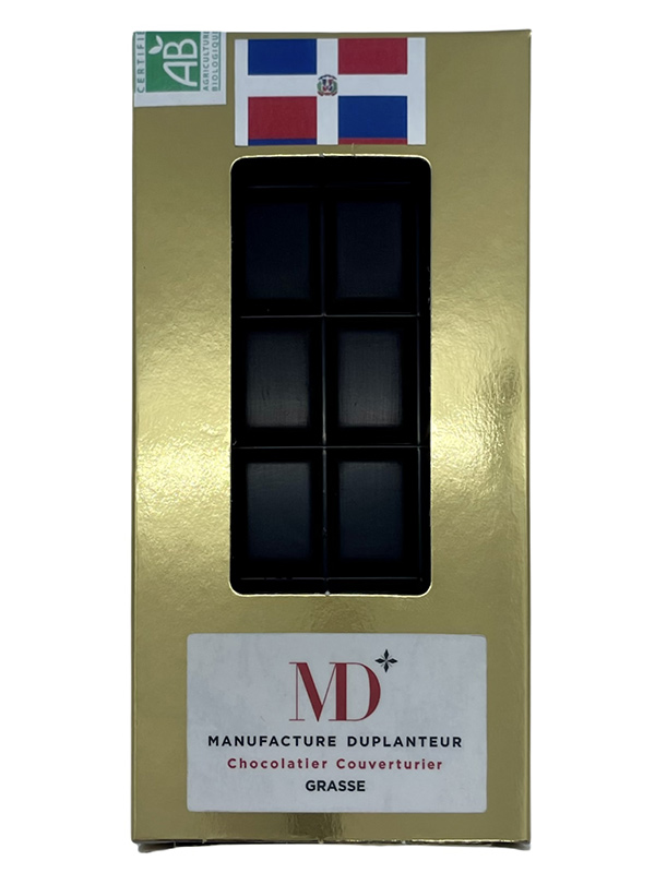 Chocolat noir république dominicaine 100%