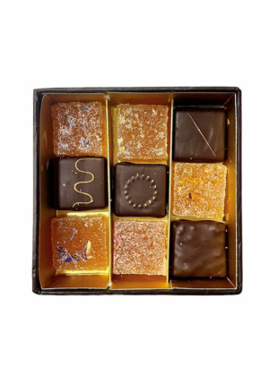 Coffret "Damier" 9 pièces