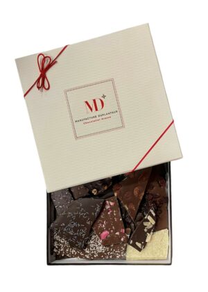 Coffret d'éclats de chocolat 800g