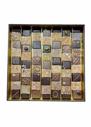 Coffret "Damier" 63 pièces