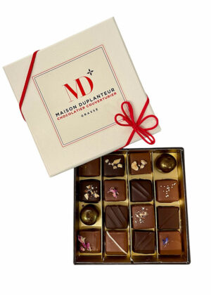 Coffret de bonbons de chocolats 16 pièces