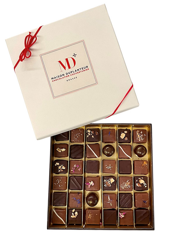 Coffret de bonbons de chocolats 36 pièces